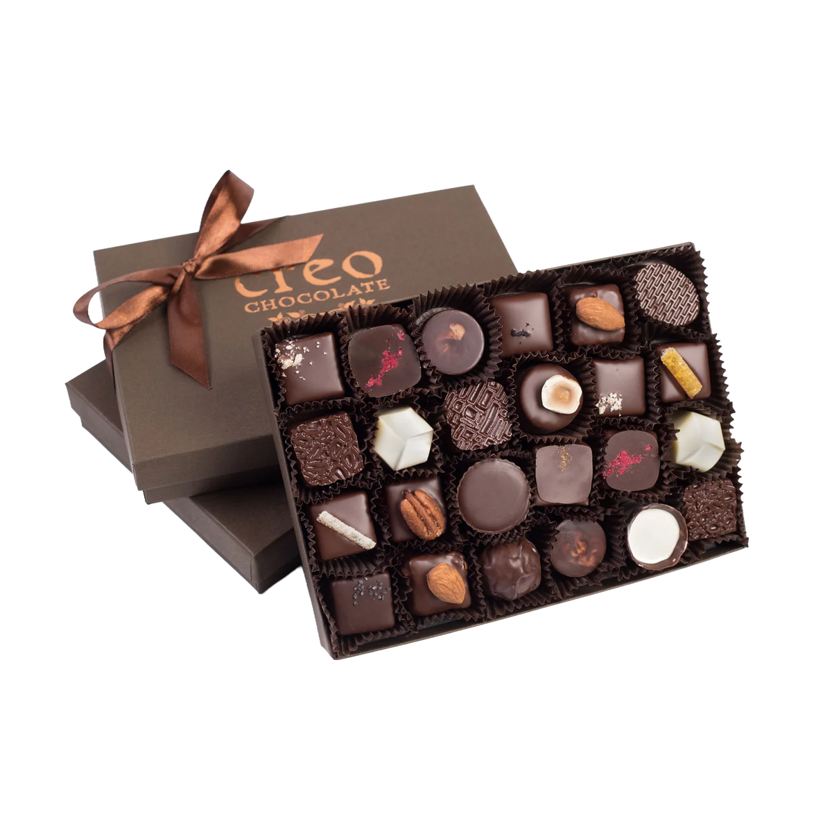 24 Piece Signature Chocolate Assortment | Gourmet Bonbon Box