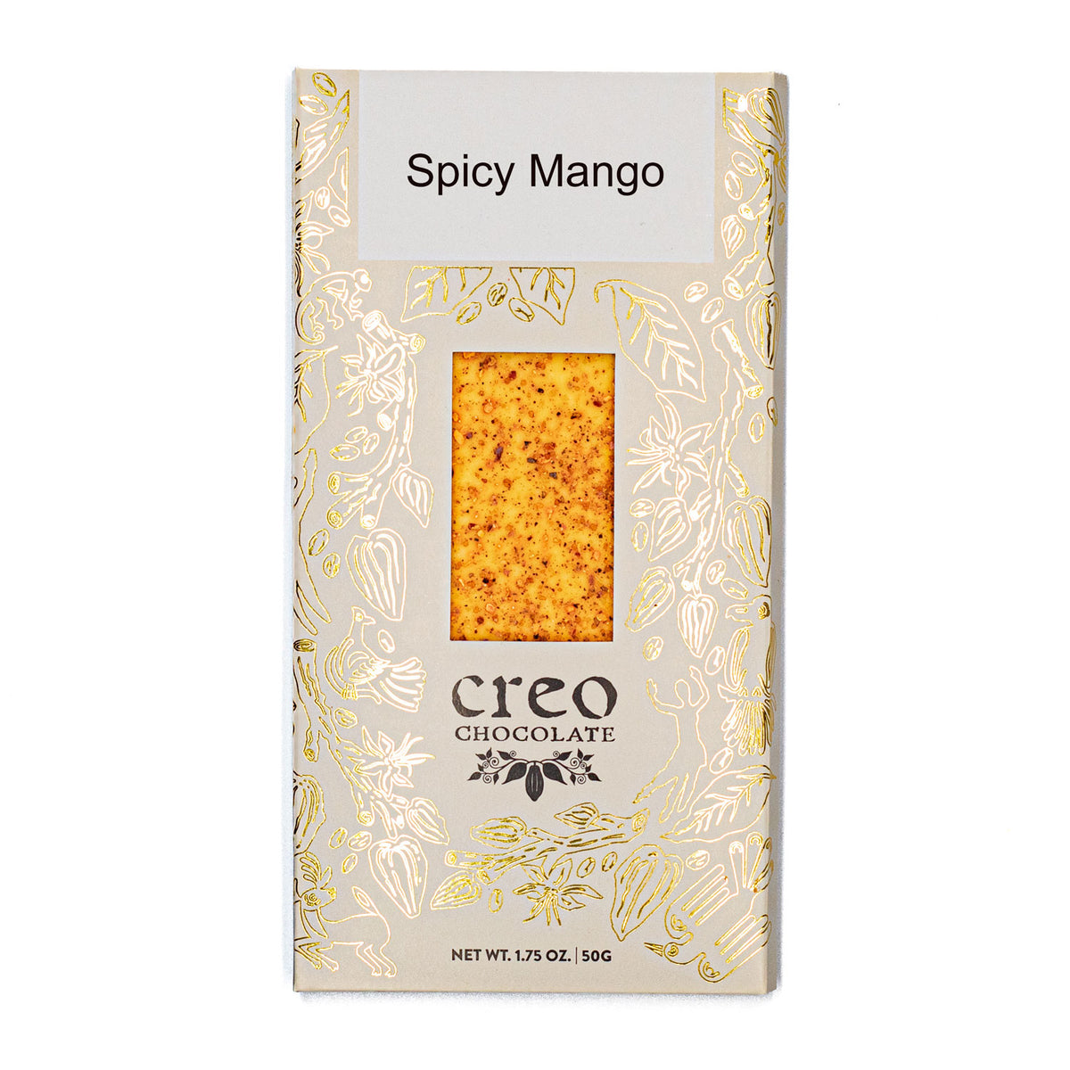 CHACORO atelierページ Spicy Mango Bar | Vegan White Chocolate | Creo Chocolate