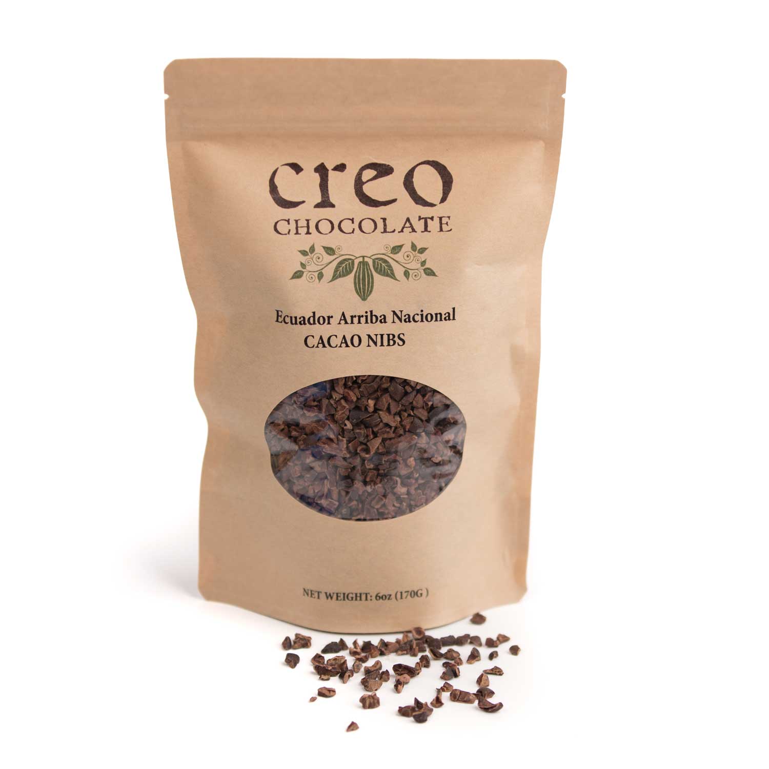 Roasted Cacao Nibs - Creo Chocolate