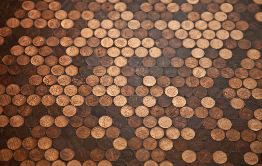 Here a Penny, There A Penny