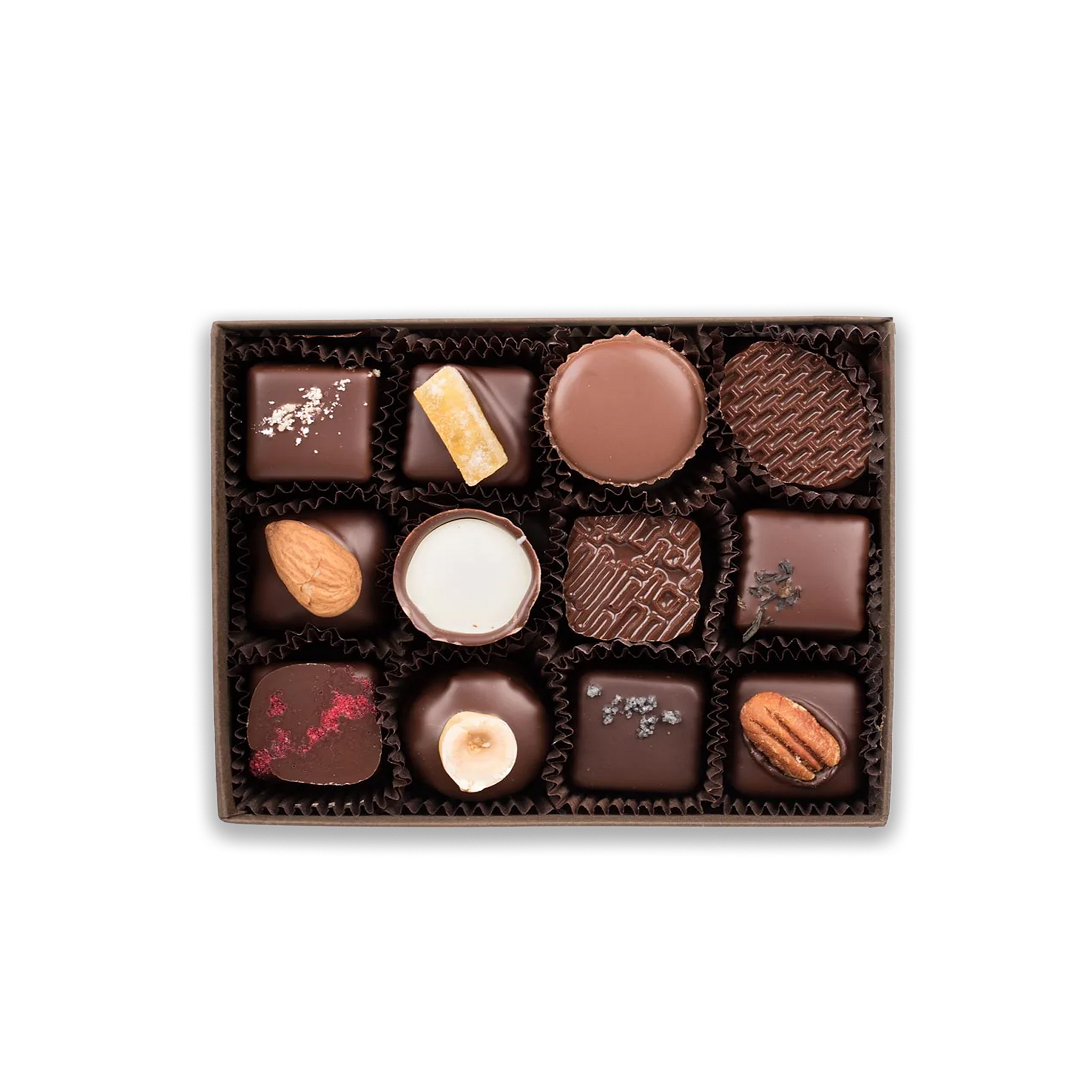 Chocolate 8.5 コンプリート 12 Piece Signature Chocolate Assortment | Artisan Gift Box | Creo