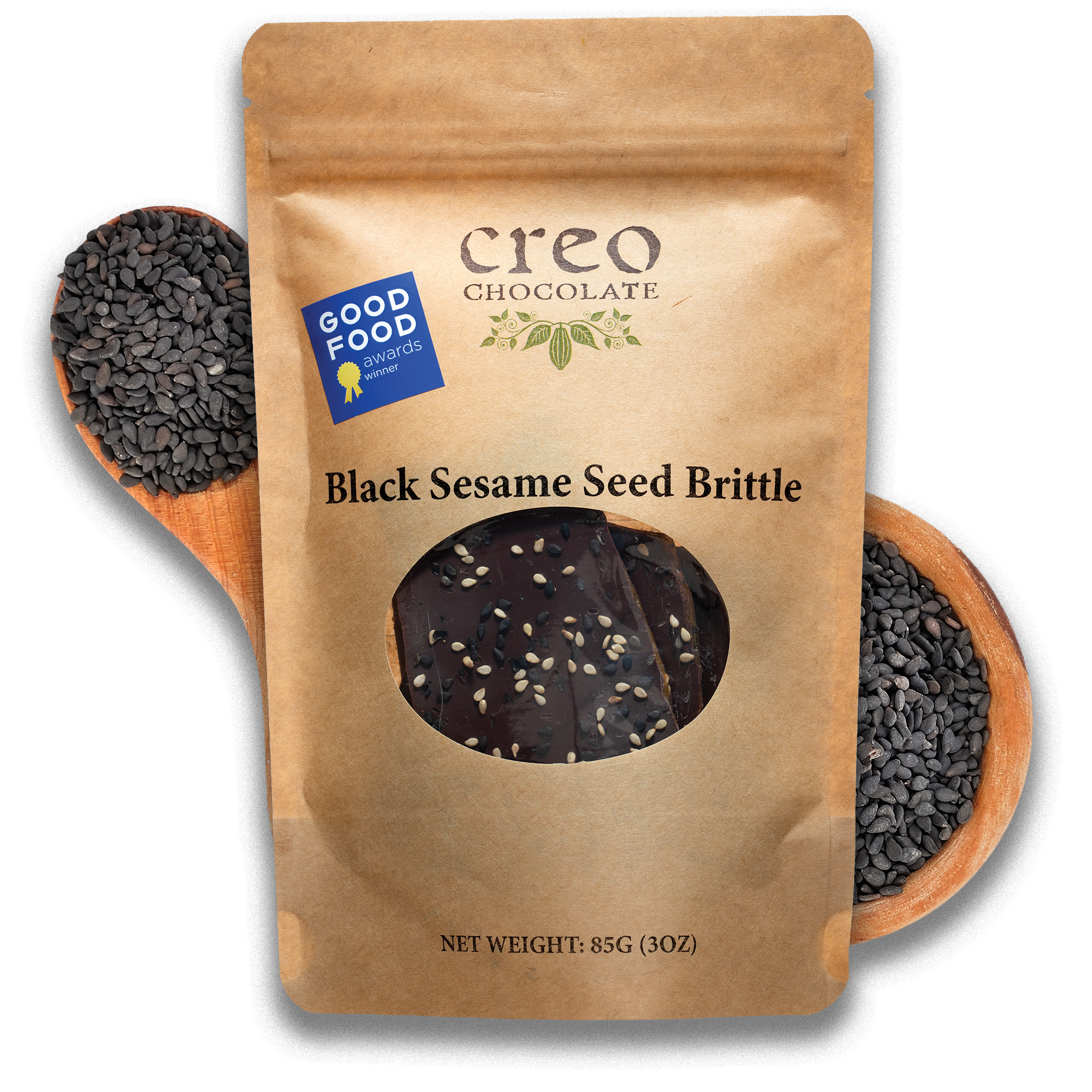 Black Sesame Seed Brittle