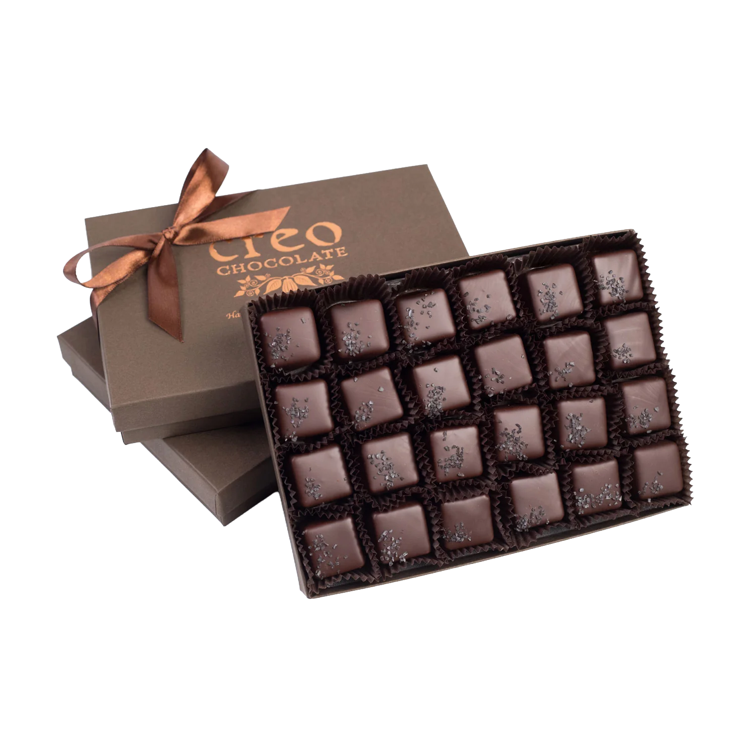 Black Lava Salted Caramels
