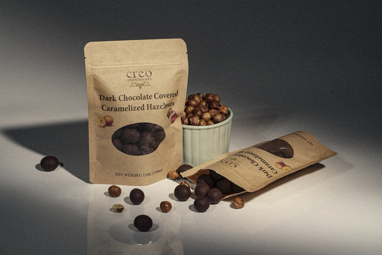Milk Chocolate Covered Caramelized Hazelnuts