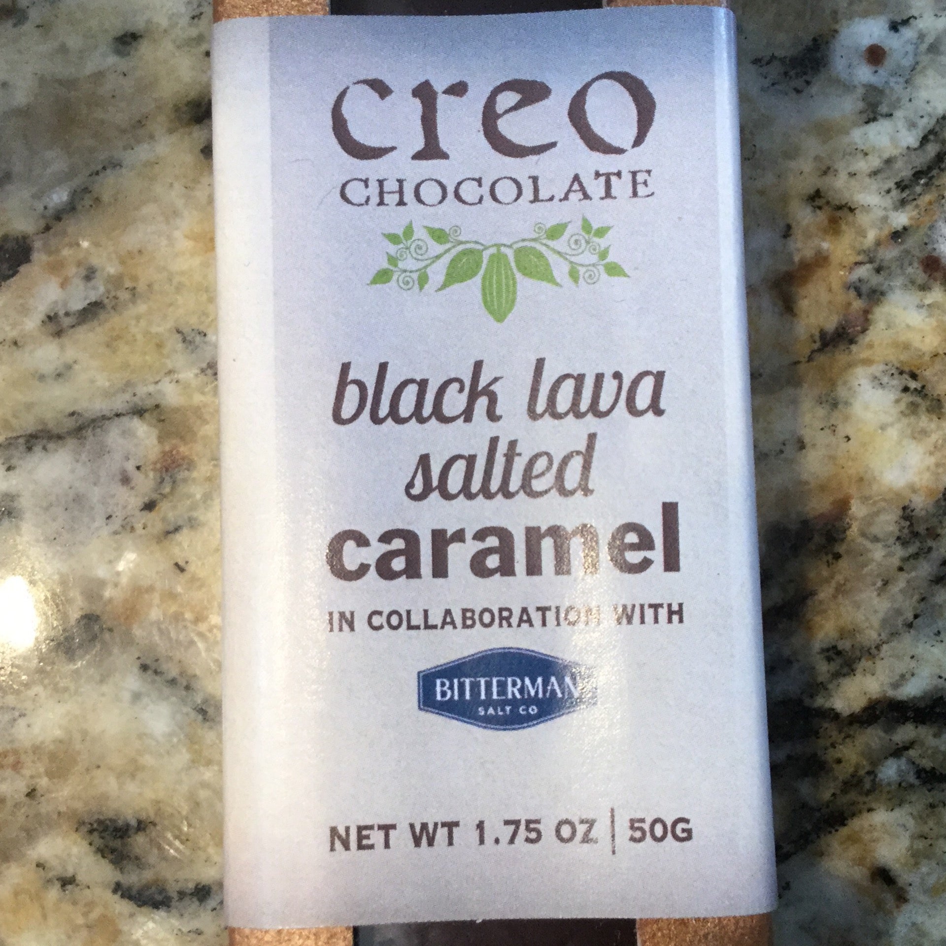 Black Lava Salted Caramel 5 Piece Box