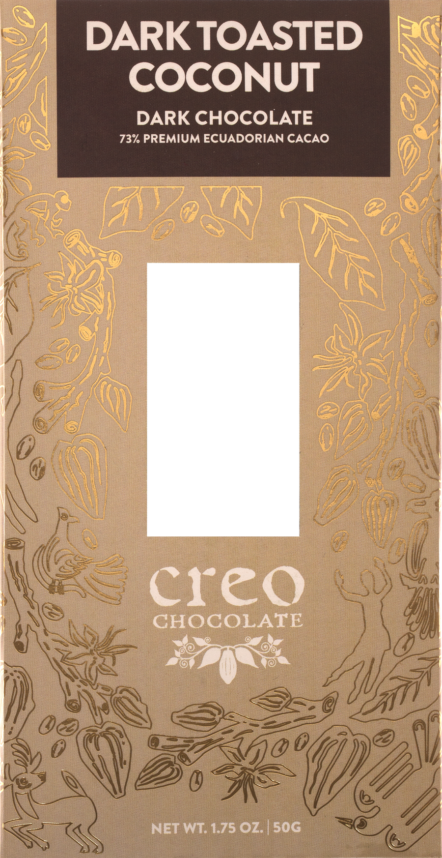 Dark Toasted Coconut Bar