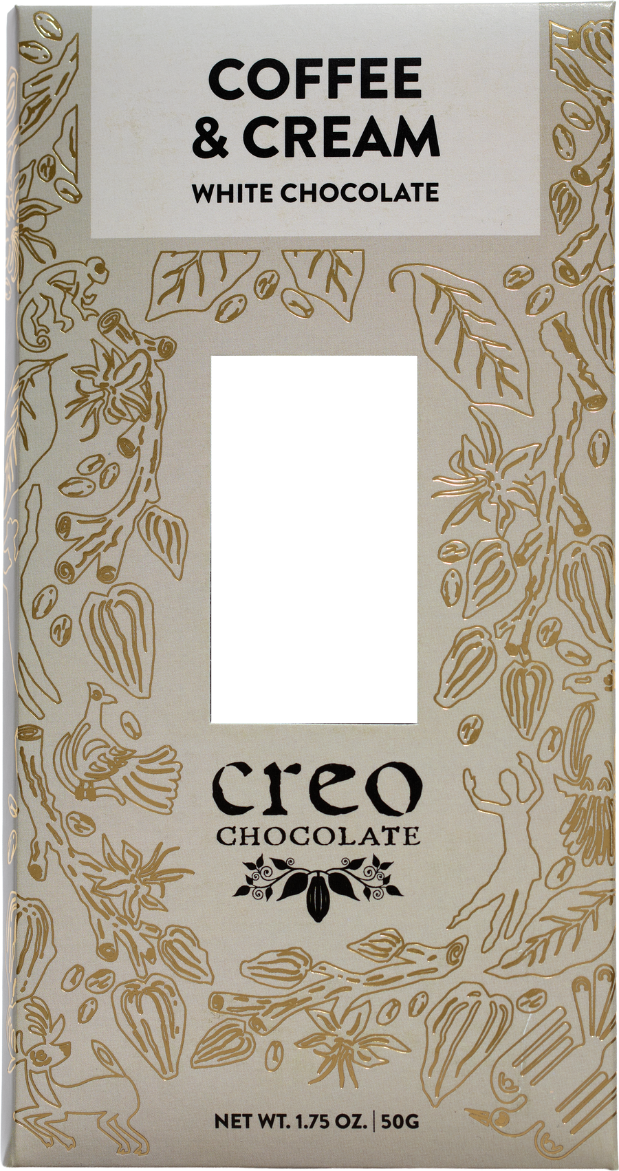 Coffee & Cream White Chocolate Bar