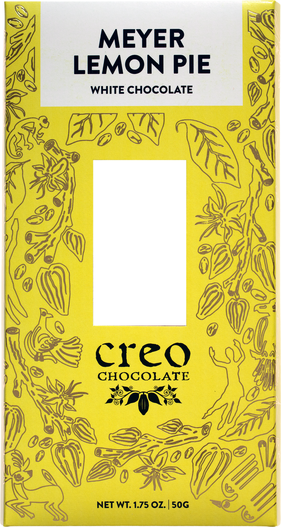 Meyer Lemon Pie White Chocolate Bar