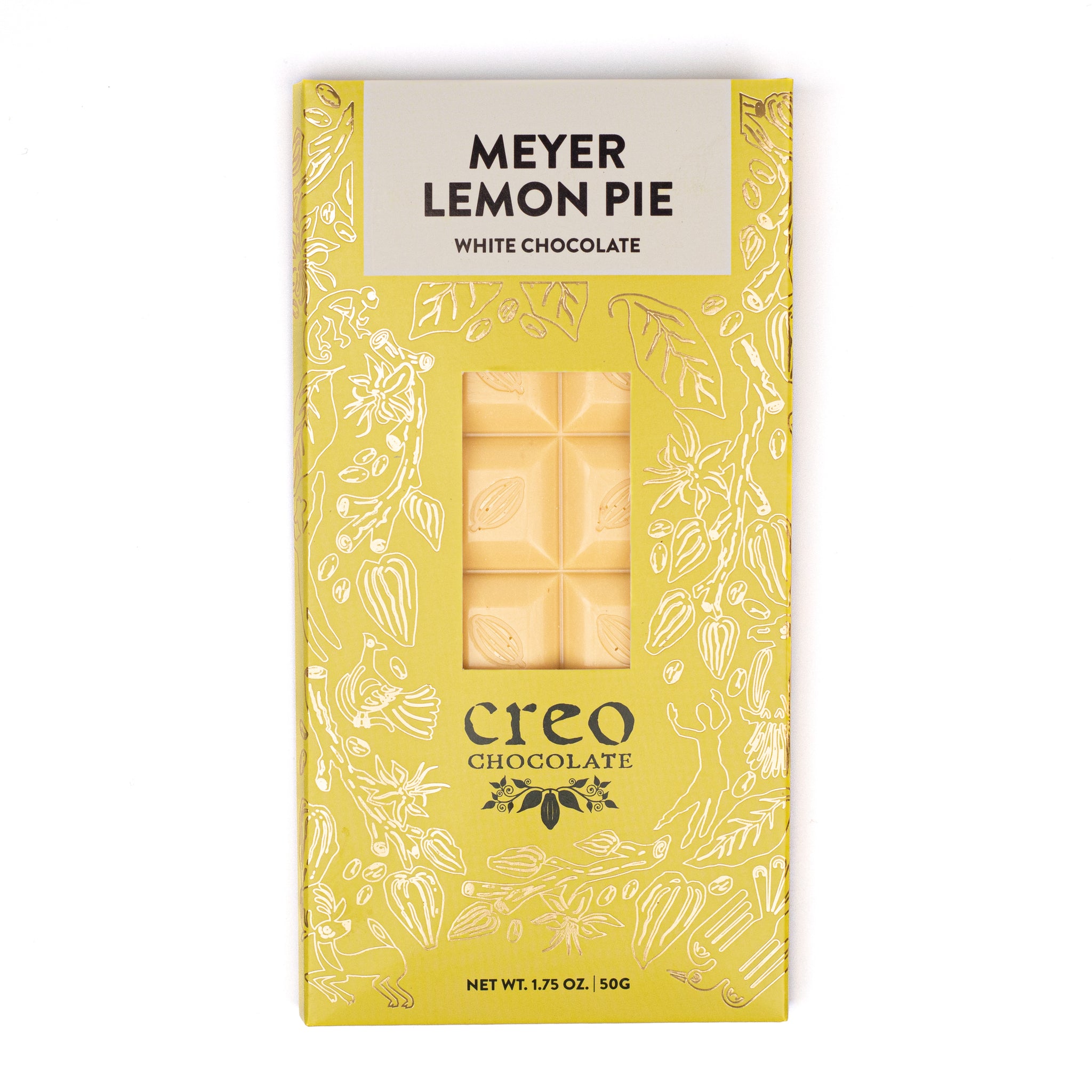 Meyer Lemon Pie White Chocolate Bar