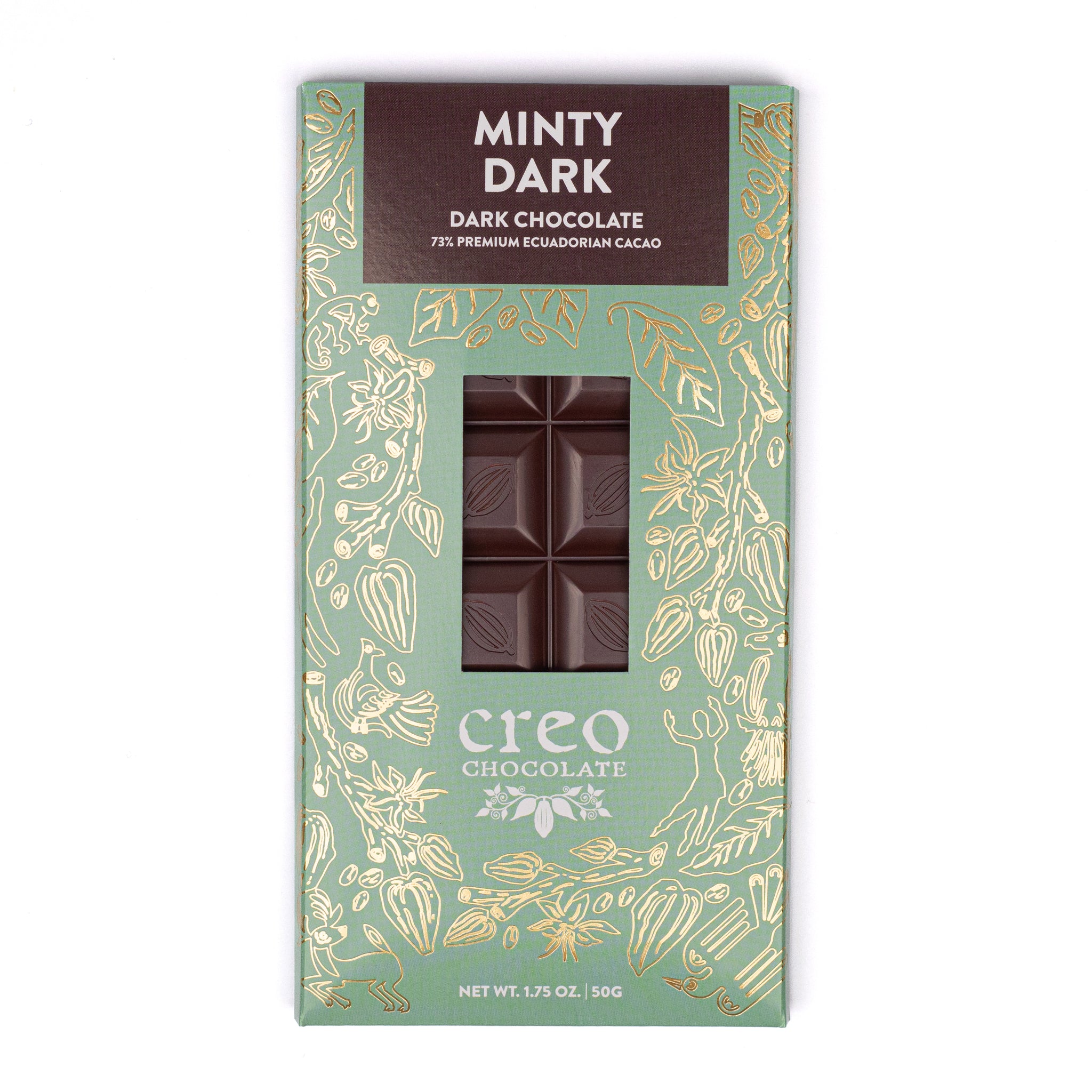 Minty Dark Chocolate Bar